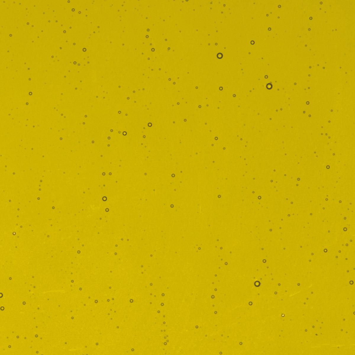Chartreuse Transparent, Double-rolled, 3 mm, Color Sample, 2x2 in.