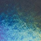 Charcoal Gray Transparent, Double-rolled, Iridescent, rainbow, 3 mm, Color Sample, 2x2 in.