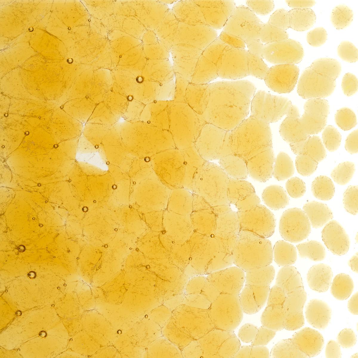 Medium Amber Transparent, Coarse Frit, Fusible