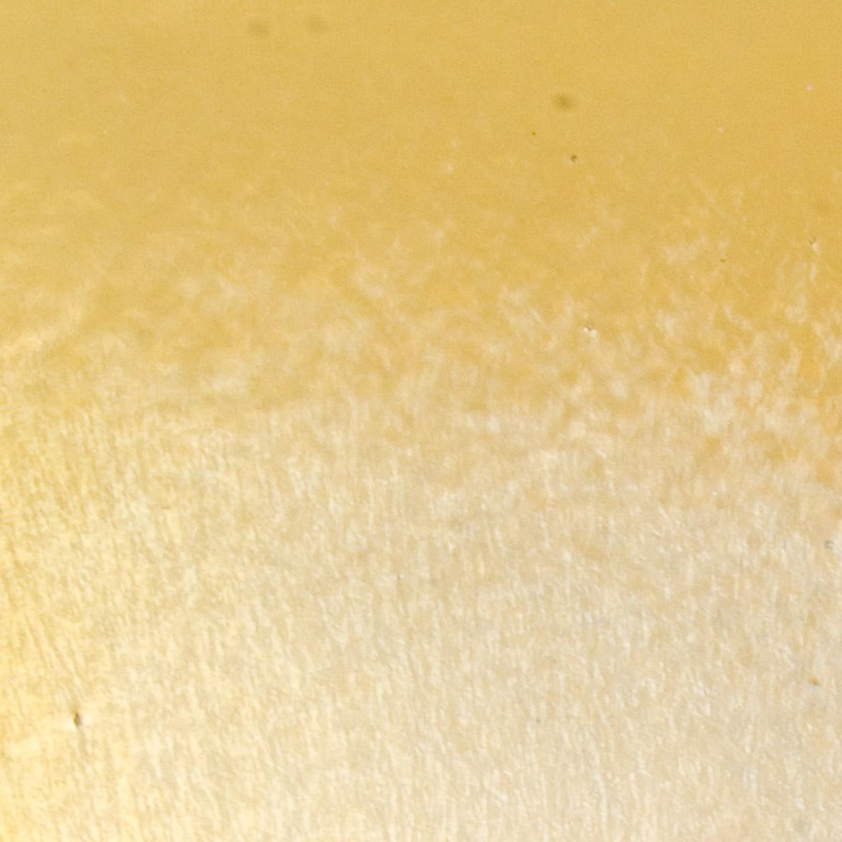 Medium Amber Transparent, Double-rolled, Iridescent, rainbow, 3 mm, Color Sample, 2x2 in.