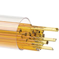 Medium Amber Transparent, Stringer, 2mm, Fusible