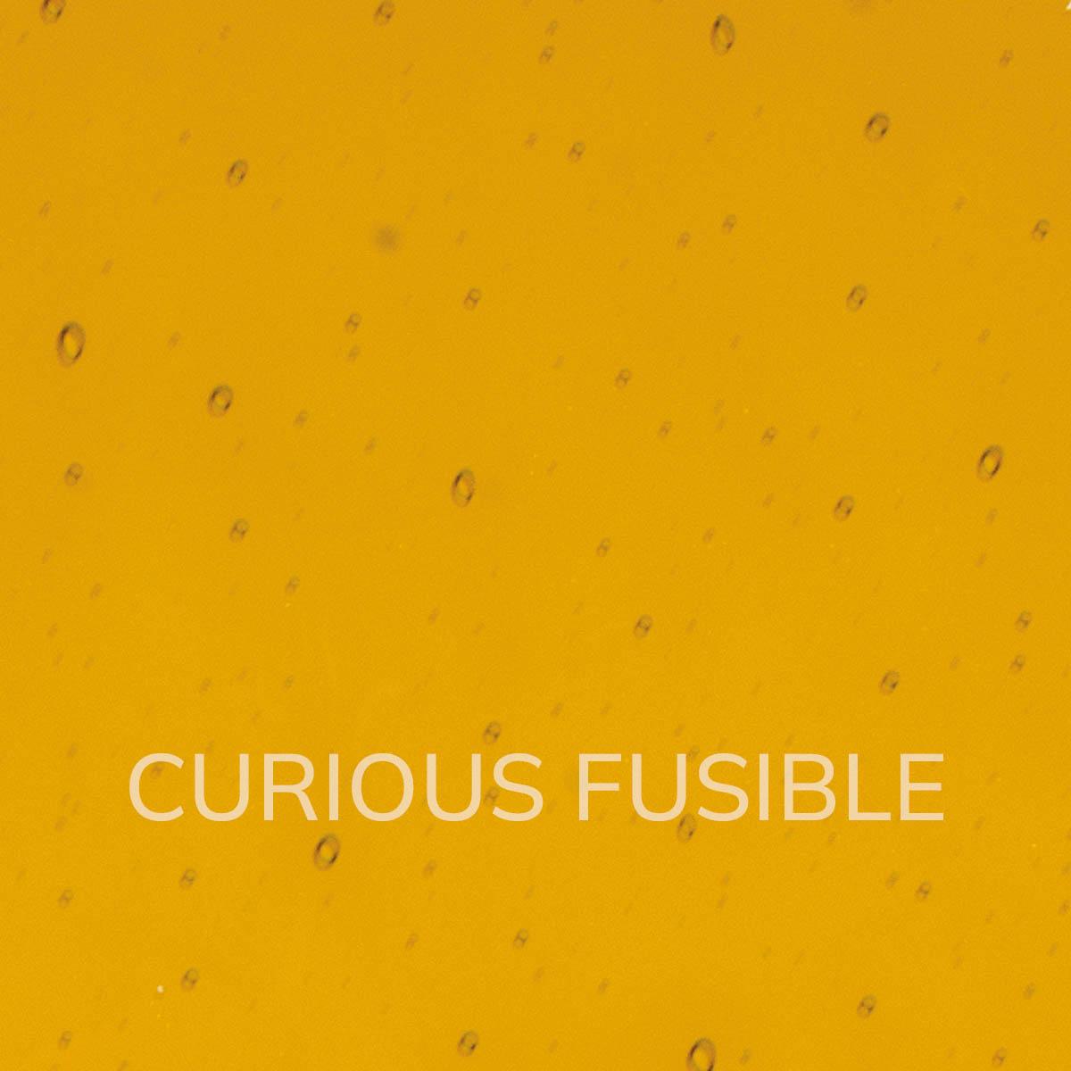 Dark Amber Transparent, Double-rolled, 3 mm, Curious Fusible