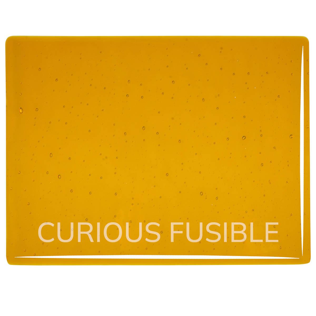 Dark Amber Transparent, Double-rolled, 3 mm, Curious Fusible