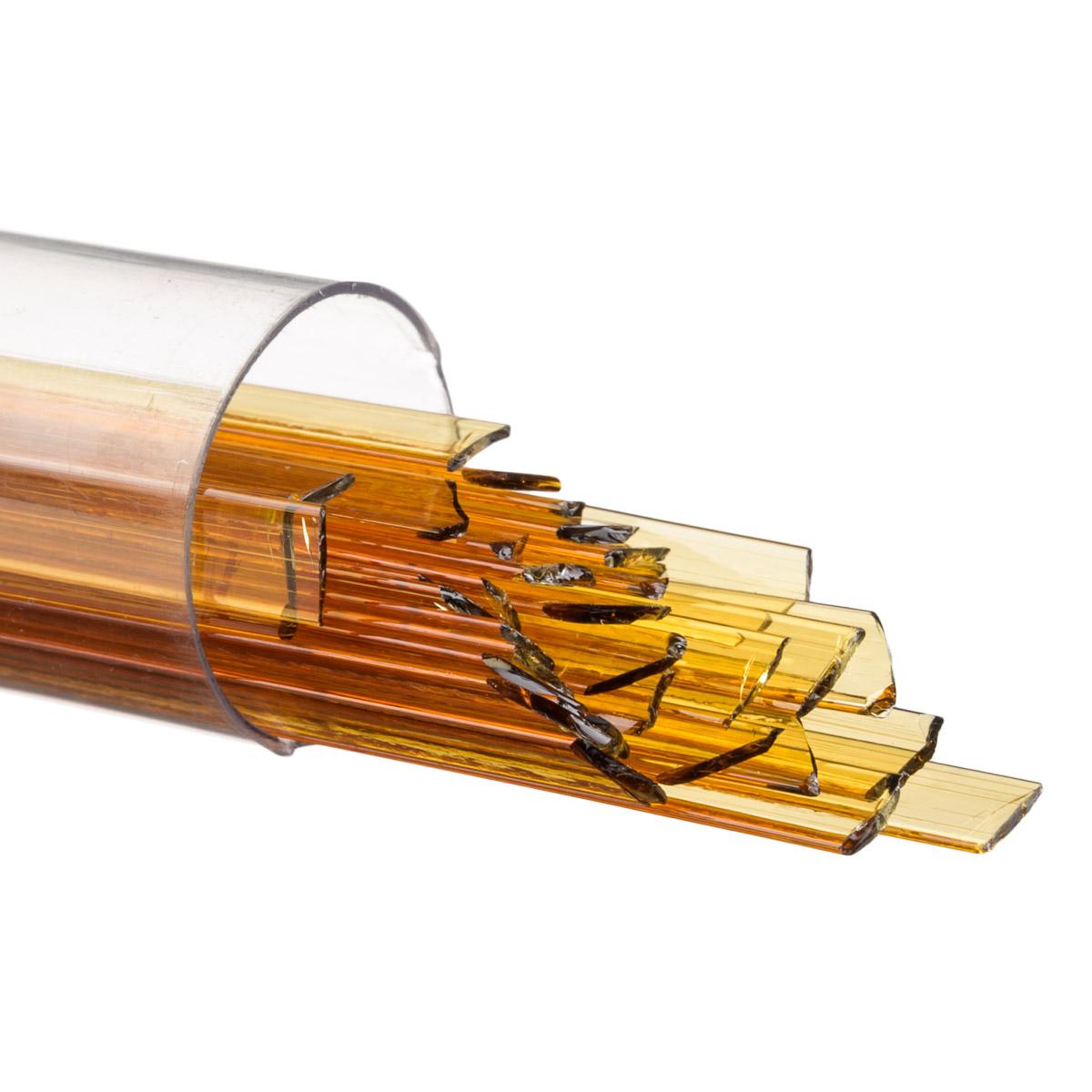 Dark Amber Transparent, Ribbon, 1 mm, Fusible