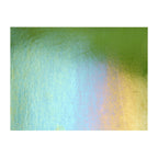 Olive Green Transparent, Thin-rolled, Iridescent, rainbow, 2 mm, Fusible