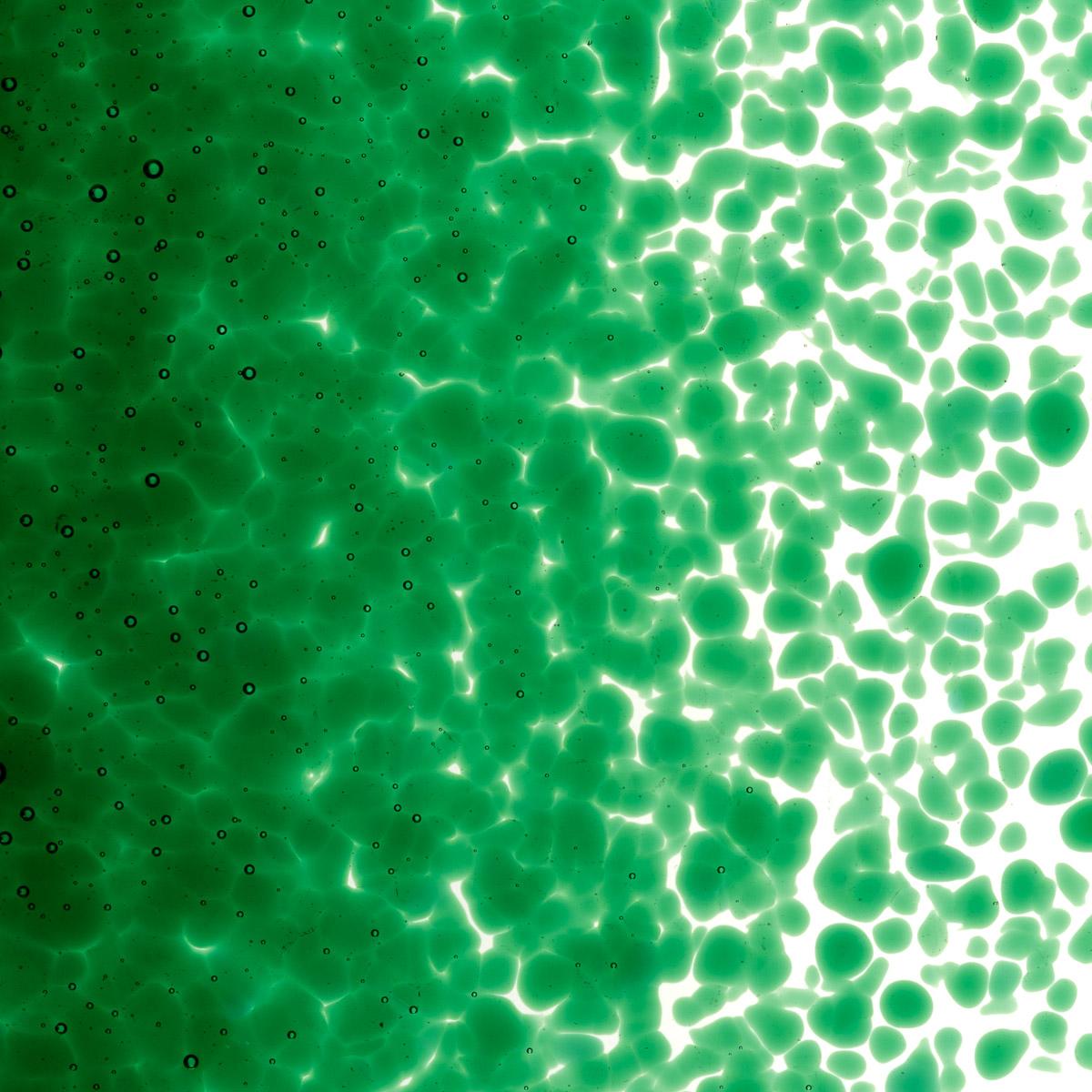 Kelly Green Transparent, Medium Frit, Fusible