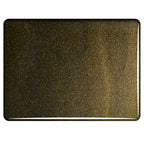 Aventurine Bronze Transparent, Double-rolled, 3 mm, Fusible