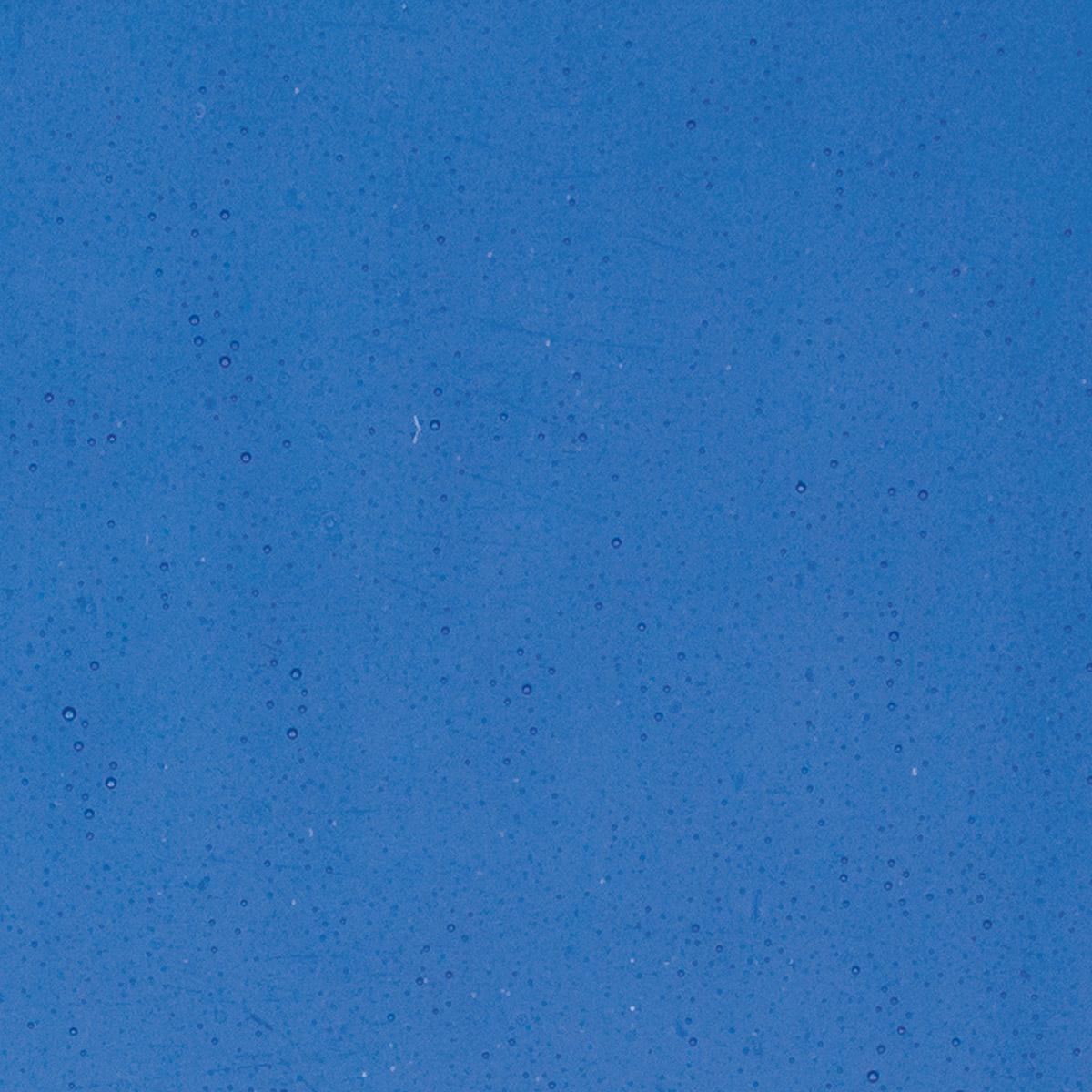 Caribbean Blue Transparent, Thin-rolled, 2 mm, Color Sample, 2x2 in.
