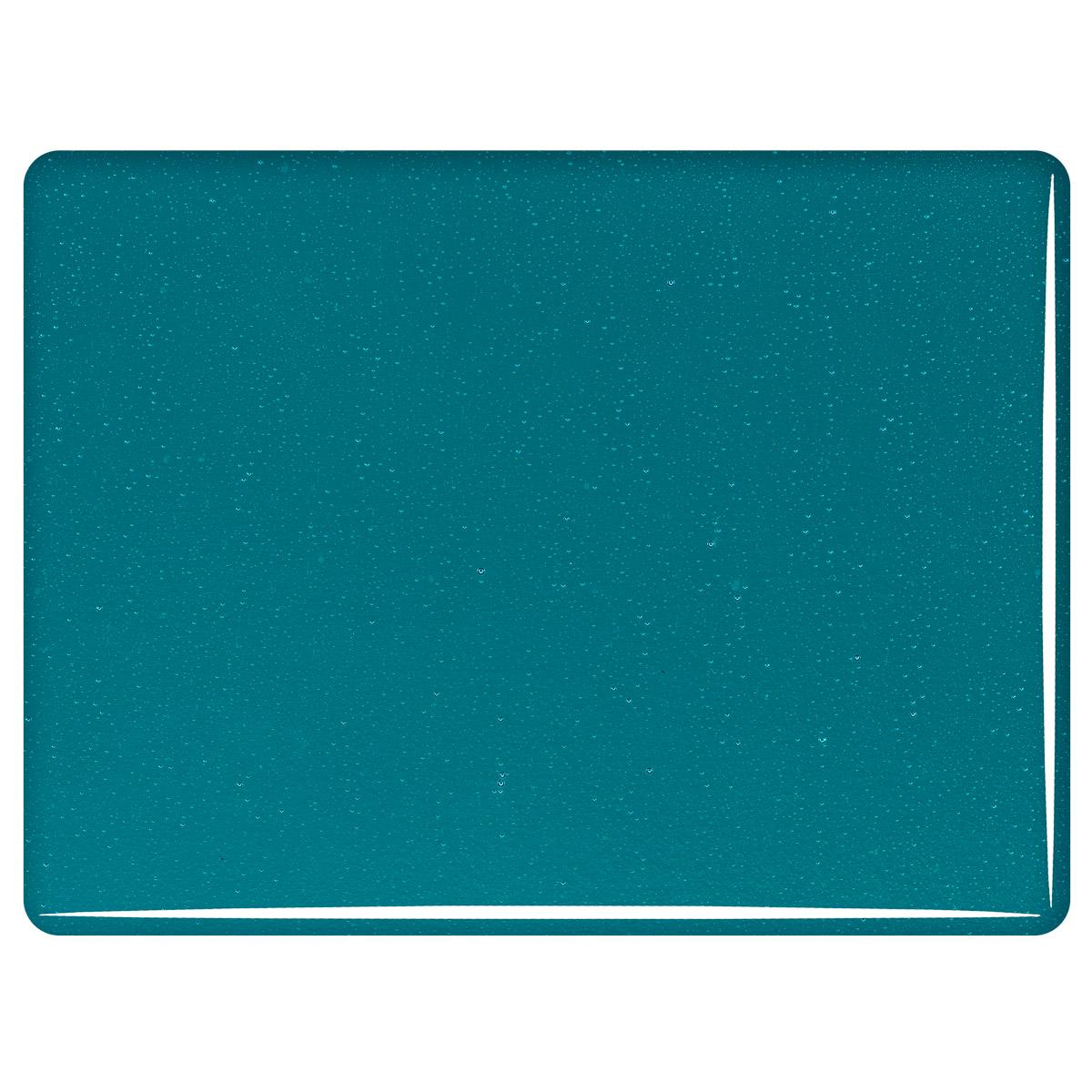 Peacock Blue Transparent, Double-rolled, 3 mm, Fusible