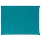 Peacock Blue Transparent, Thin-rolled, 2 mm, Fusible