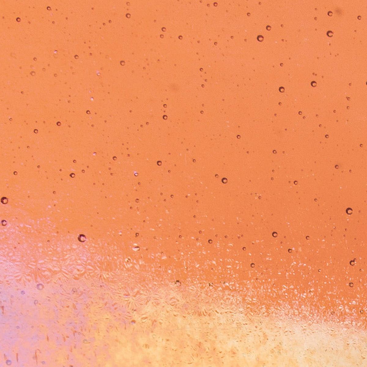 Light Coral Striker Transparent, Double-rolled, Iridescent, rainbow, 3 mm, Fusible