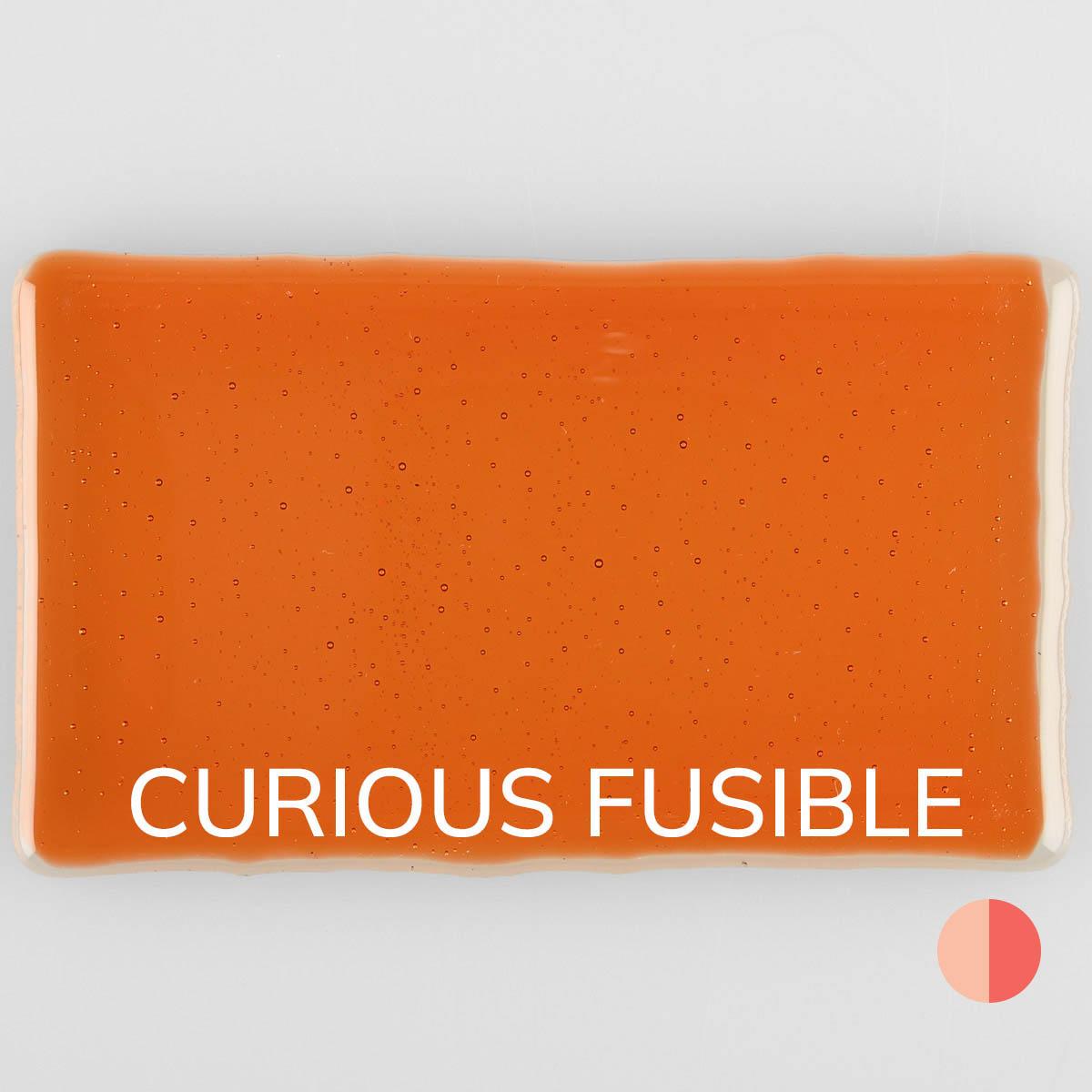 Light Coral Striker Transparent, Thin-rolled, 2 mm, Curious Fusible