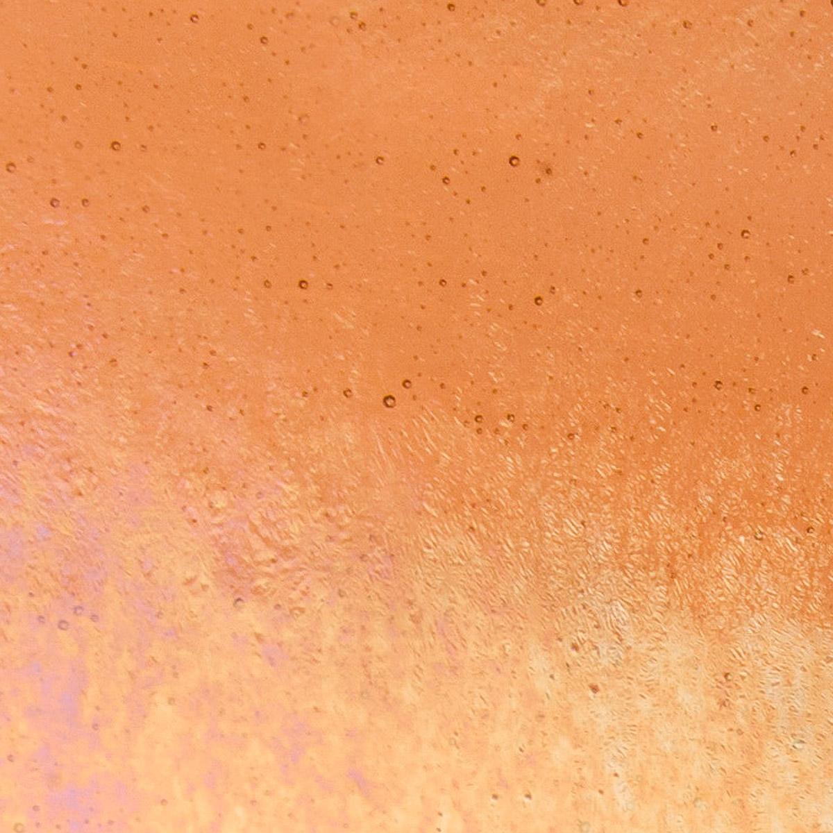 Light Coral Striker Transparent, Thin-rolled, Iridescent, rainbow, 2 mm, Fusible