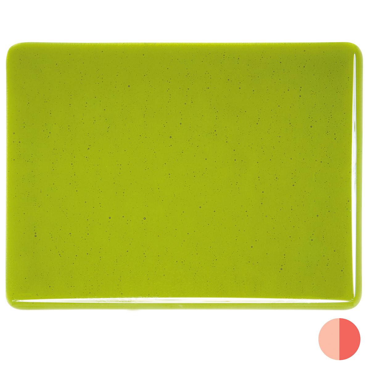 Fern Green Transparent, Double-rolled, 3 mm, Fusible