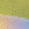 Fern Green Transparent, Double-rolled, Iridescent, rainbow, 3 mm, Color Sample, 2x2 in.