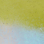Fern Green Transparent, Thin-rolled, Iridescent, rainbow, 2 mm, Fusible