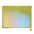 Fern Green Transparent, Thin-rolled, Iridescent, rainbow, 2 mm, Fusible