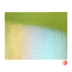 Fern Green Transparent, Thin-rolled, Iridescent, rainbow, 2 mm, Fusible