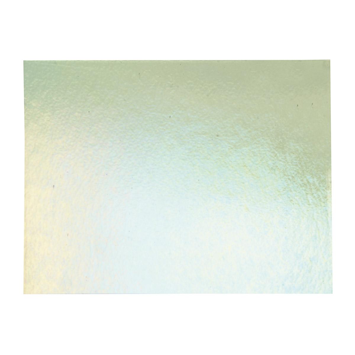 Leaf Green Transparent, Double-rolled, Iridescent, rainbow, 3 mm, Fusible