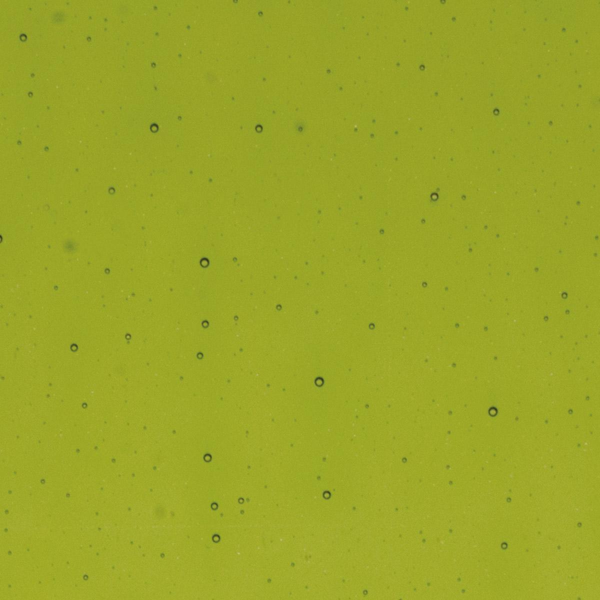 Lily Pad Green transparent, Thin-rolled, 2 mm, Color Sample, 2x2 in.