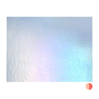 Violet Striker Transparent, Thin-rolled, Iridescent, rainbow, 2 mm, Fusible