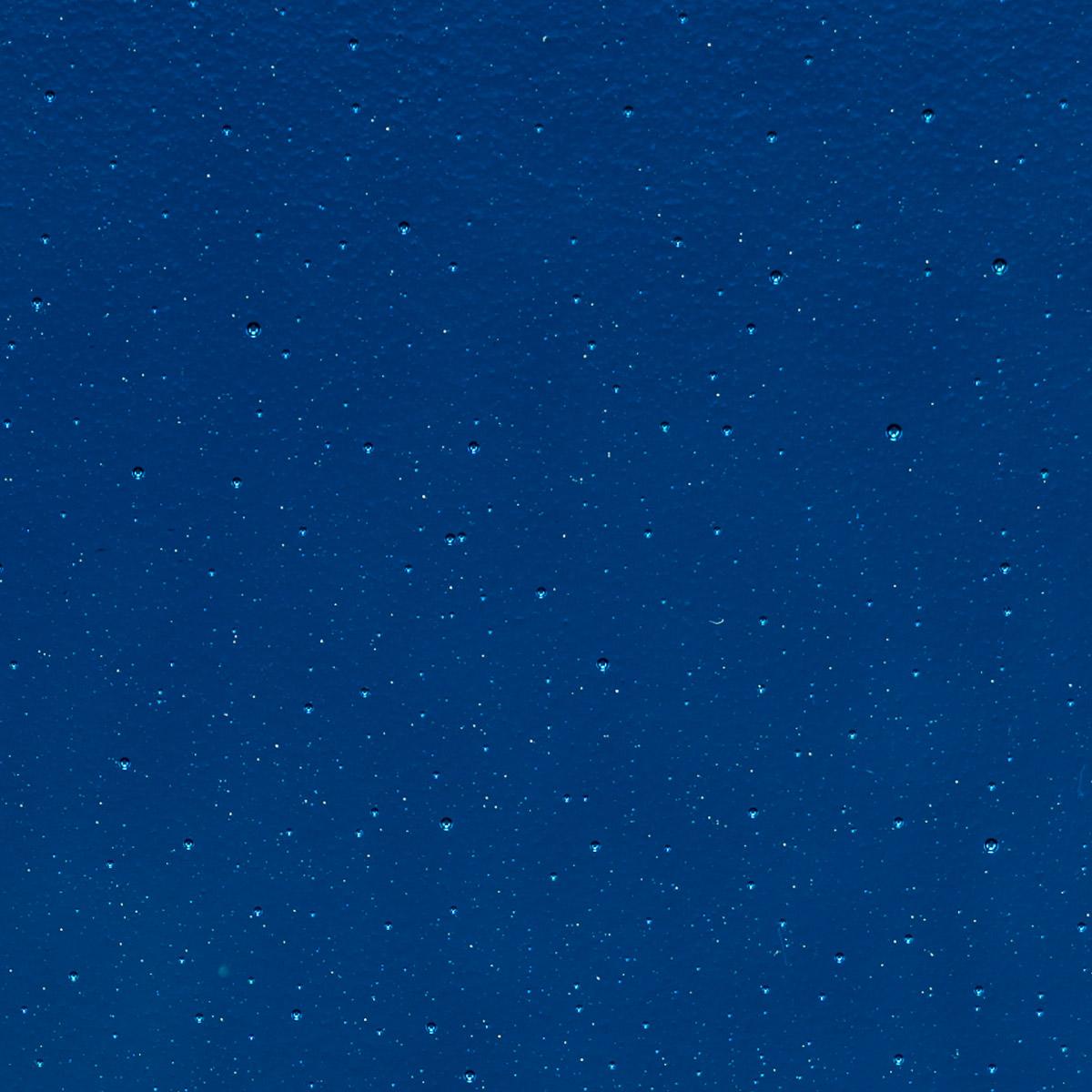 Copper Blue Transparent, Double-rolled, 3 mm, Fusible