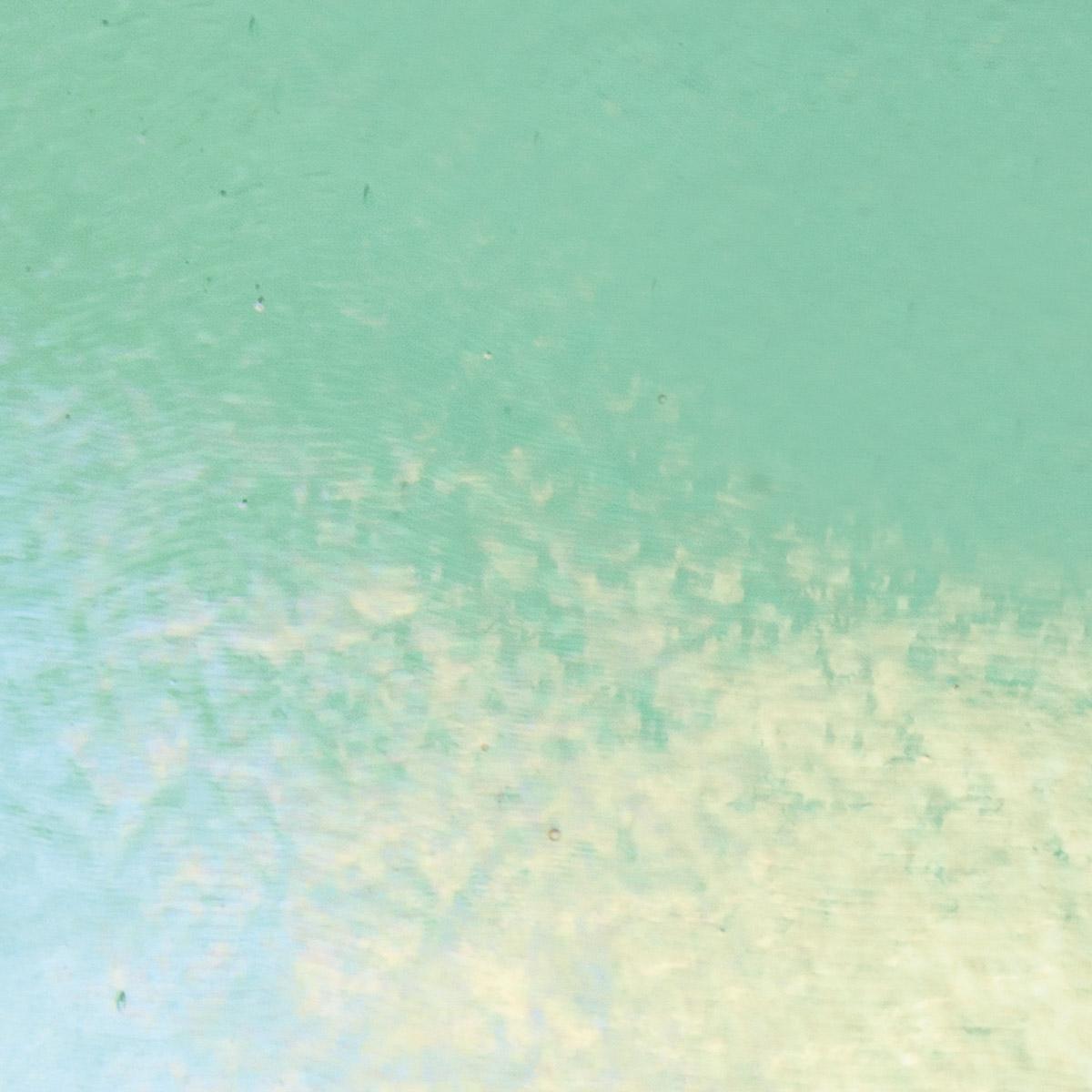 Light Mineral Green Transparent, Double-rolled, Iridescent, rainbow, 3 mm, Fusible