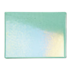 Light Mineral Green Transparent, Double-rolled, Iridescent, rainbow, 3 mm, Fusible