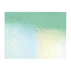 Light Mineral Green Transparent, Double-rolled, Iridescent, rainbow, 3 mm, Fusible
