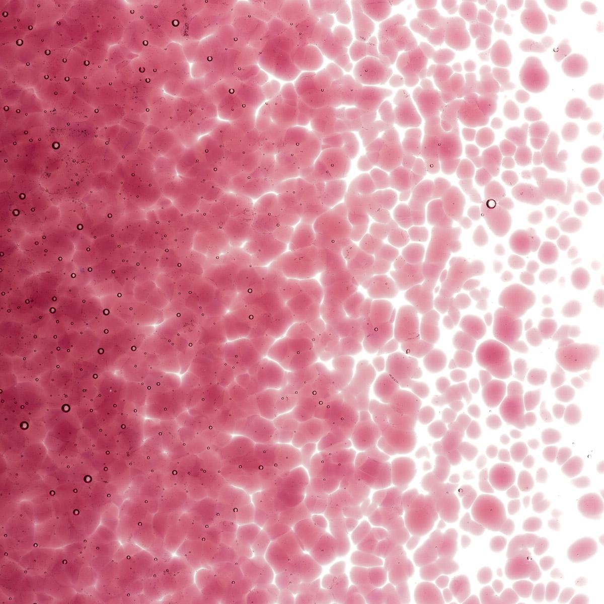 Cranberry Pink Transparent, Medium Frit, Fusible