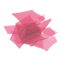 Cranberry Pink Transparent, Confetti, Fusible