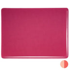 Cranberry Pink Transparent, Double-rolled, 3 mm, Fusible