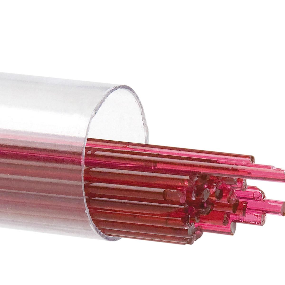 Cranberry Pink Transparent, Stringer, 2mm, Fusible