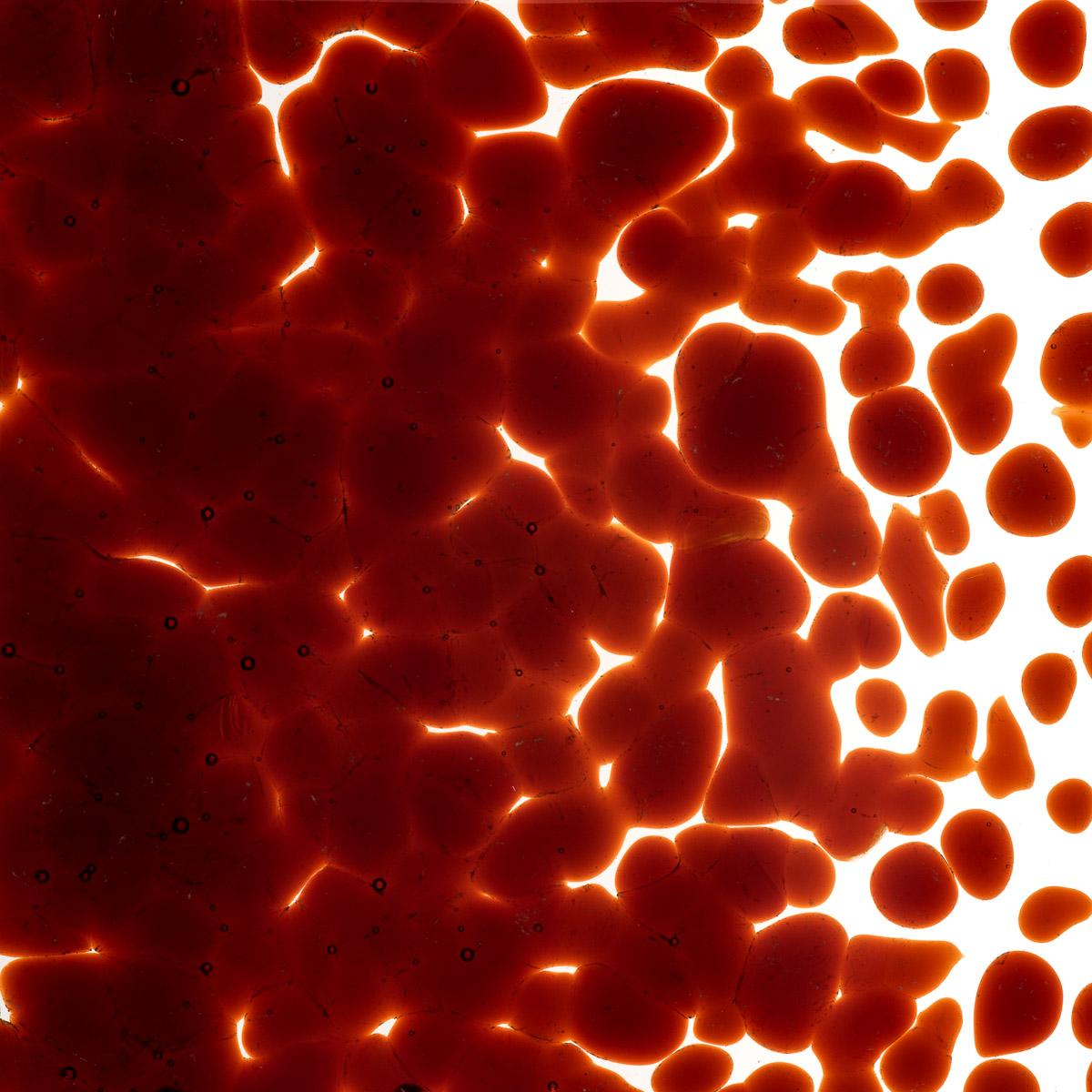 Carnelian Transparent, Coarse Frit, Fusible