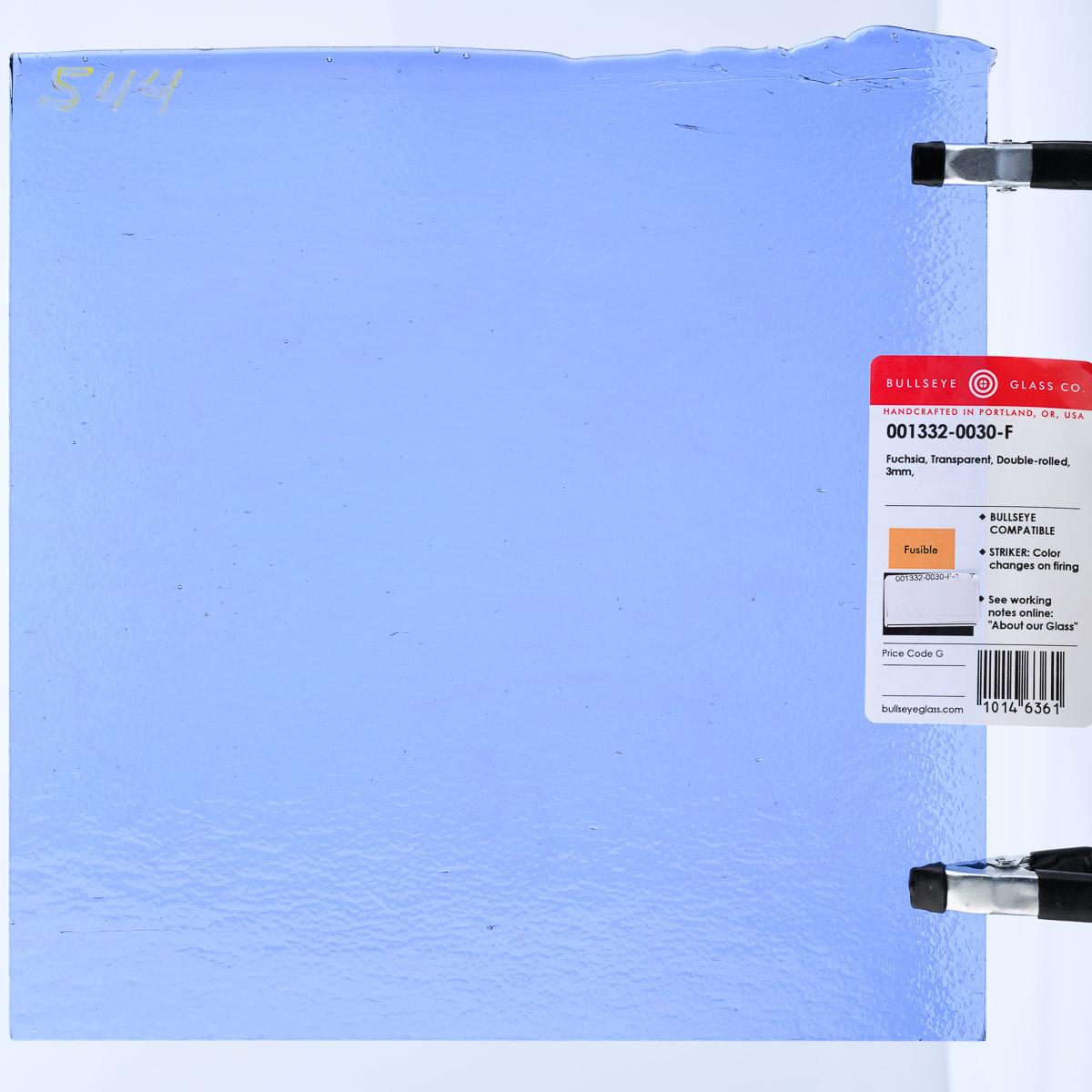 Fuchsia Transparent, Double-rolled, 3 mm, Fusible