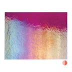 Fuchsia Transparent, Double-rolled, Iridescent, rainbow, 3 mm, Fusible