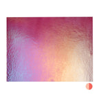 Fuchsia Transparent, Thin-rolled, Iridescent, rainbow, 2 mm, Fusible