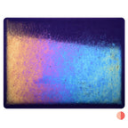 Gold Purple Transparent, Double-rolled, Iridescent, rainbow, 3 mm, Fusible