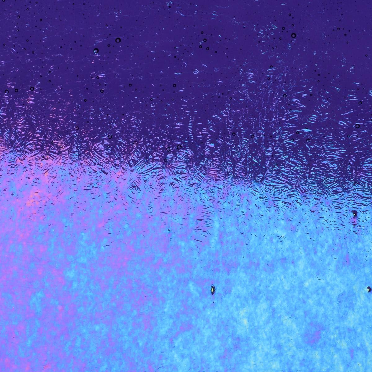 Gold Purple Transparent, Thin-rolled, Iridescent, rainbow, 2 mm, Fusible