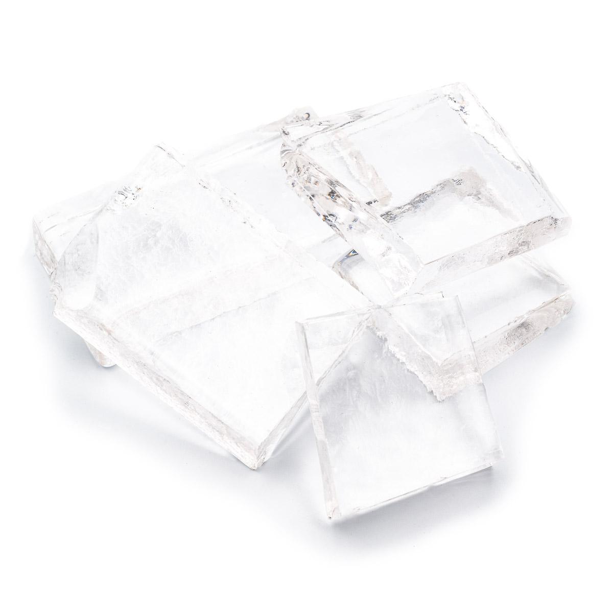 Crystal Clear Transparent, Casting Cuts, Fusible, 50 lb.