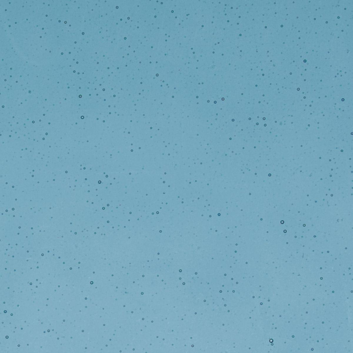 Steel Blue Transparent, Double-rolled, 3 mm, Color Sample, 2 x 2 in.