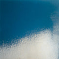 Steel Blue Transparent, Double-rolled, Iridescent, gold, 3 mm, Fusible