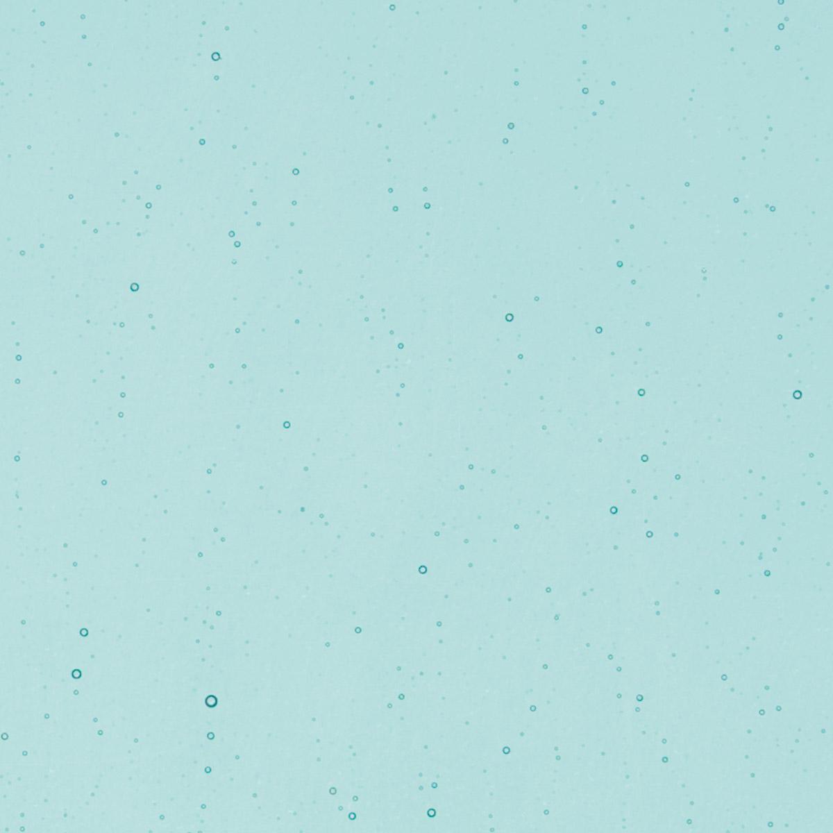 Light Aquamarine Blue Transparent, Double-rolled, 3 mm, Color Sample, 2 x 2 in.