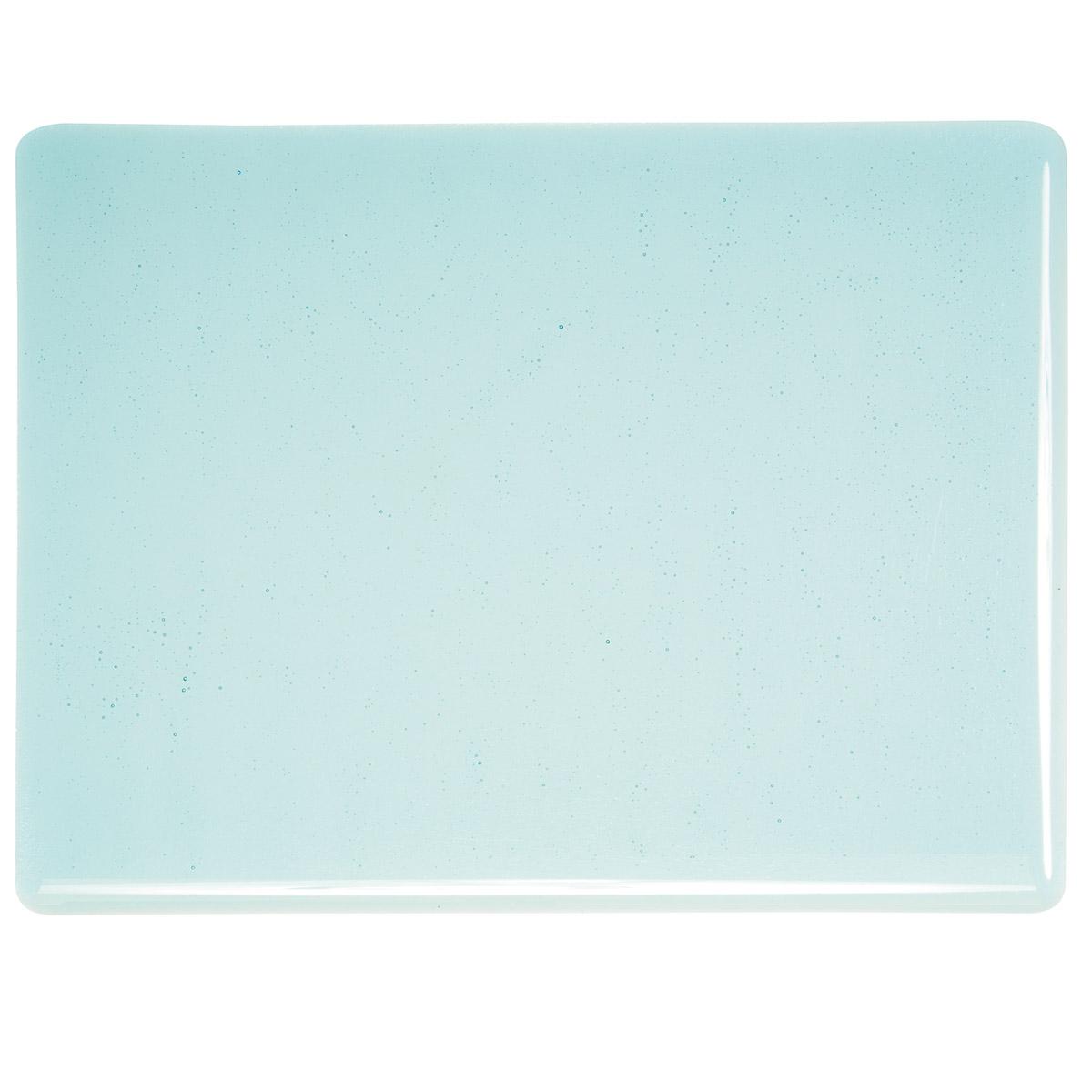 Light Aquamarine Blue Transparent, Thin-rolled, 2 mm, Fusible