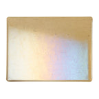 Light Bronze Transparent, Thin-rolled, Iridescent, rainbow, 2 mm, Fusible