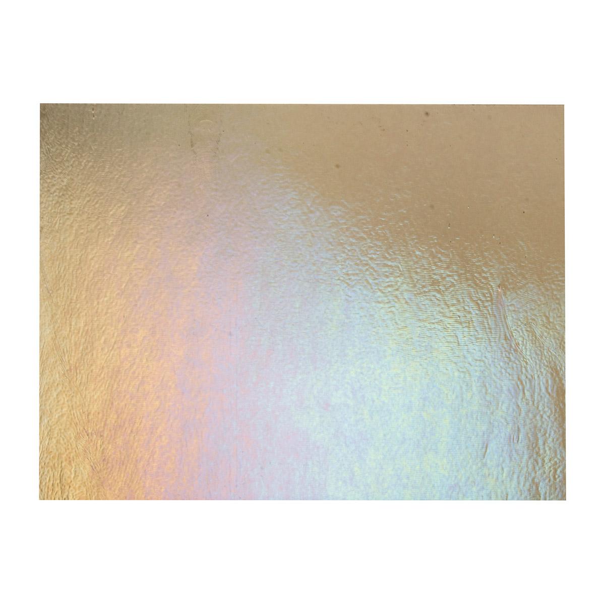 Light Bronze Transparent, Thin-rolled, Iridescent, rainbow, 2 mm, Fusible