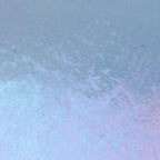 Light Sky Blue Transparent, Double-rolled, Iridescent, rainbow, 3 mm, Color Sample, 2 x 2 in.