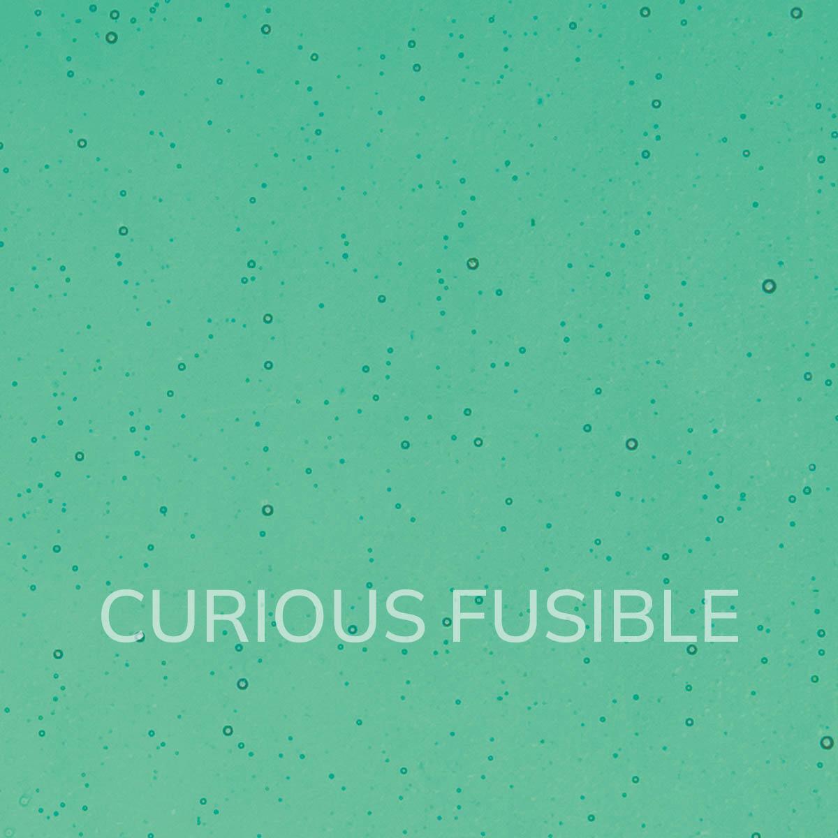 Emerald Green Transparent, Double-rolled, 3 mm, Curious Fusible