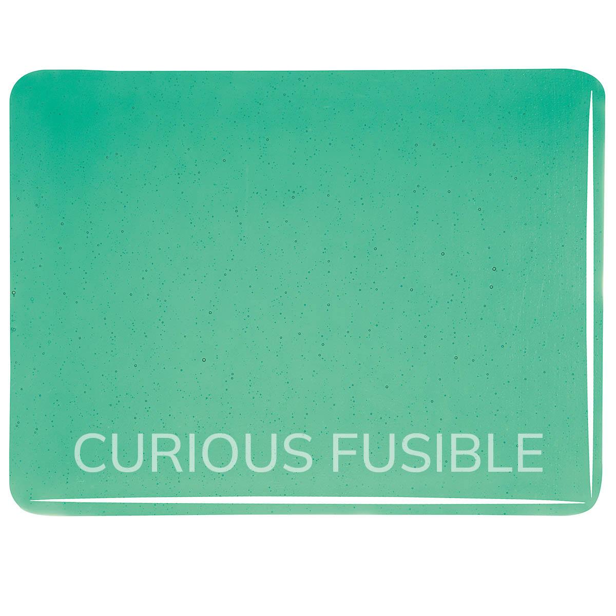 Emerald Green Transparent, Double-rolled, 3 mm, Curious Fusible