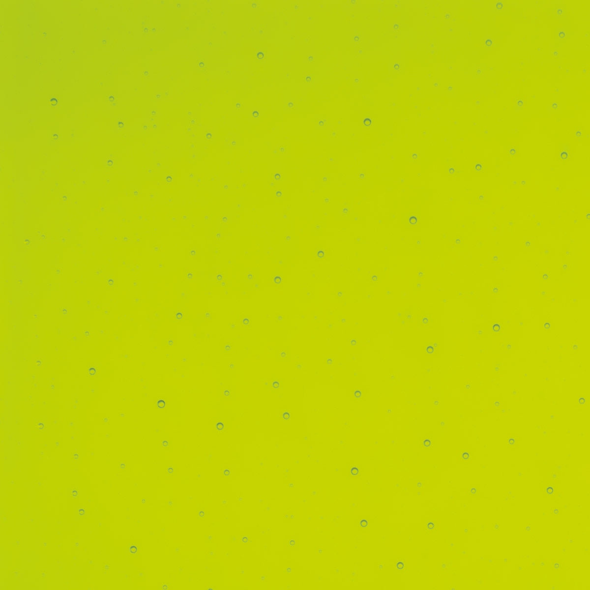 Lemon Lime Green Transparent, Double-rolled, 3 mm, Color Sample, 2 x 2 in.